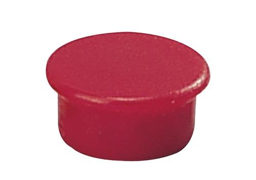 Dahle magnety plánovací, Ø 13 mm, červené - 8 ks