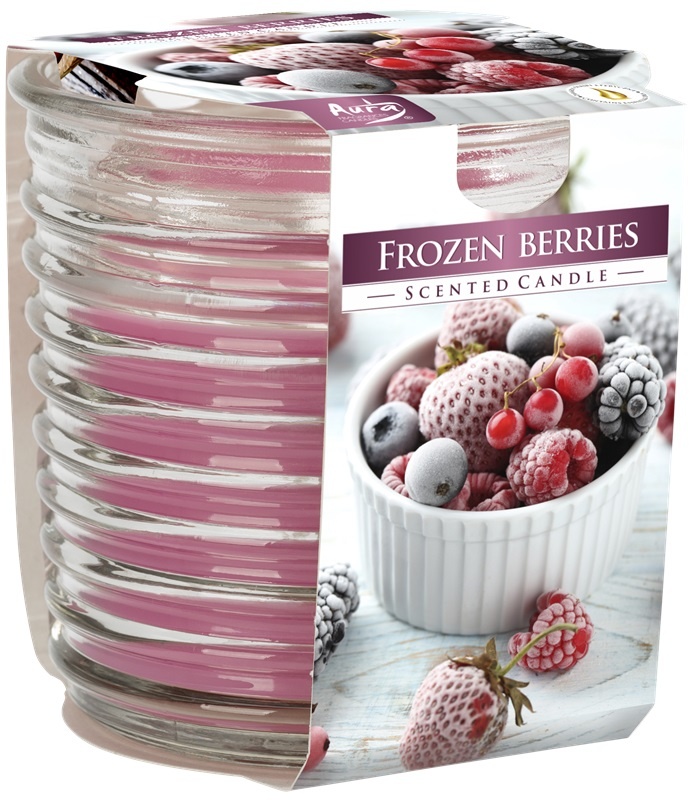 Svíčka vonná - sklo / frozen berry